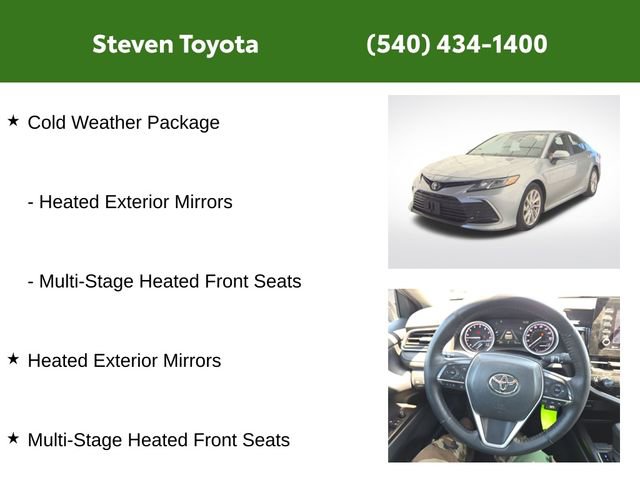 Used 2024 Toyota Camry LE w/ Cold Weather Package AWD/4WD image 11