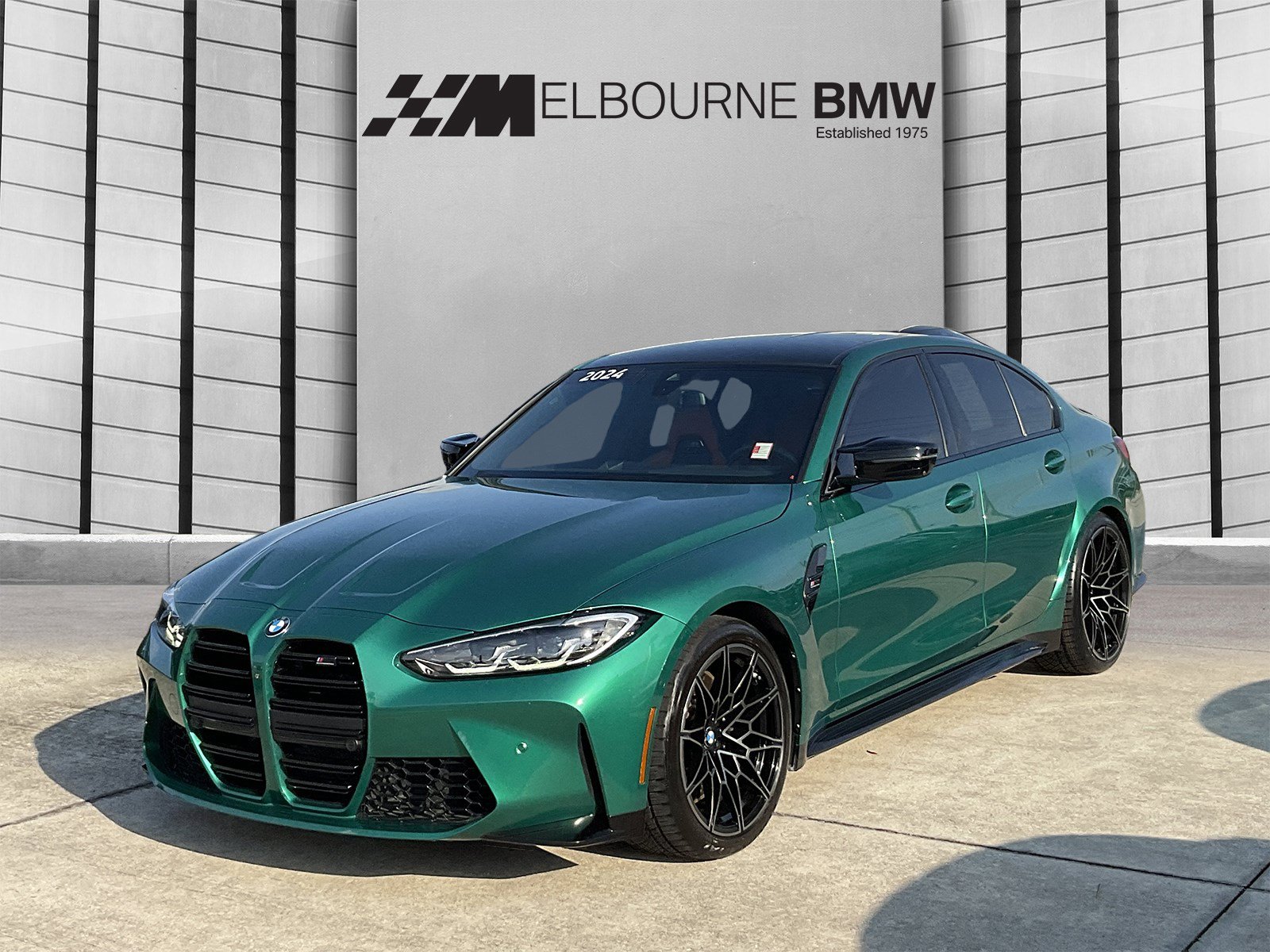 Used 2024 BMW M3 Competition w/ Parking Assistance Package RWD image 3