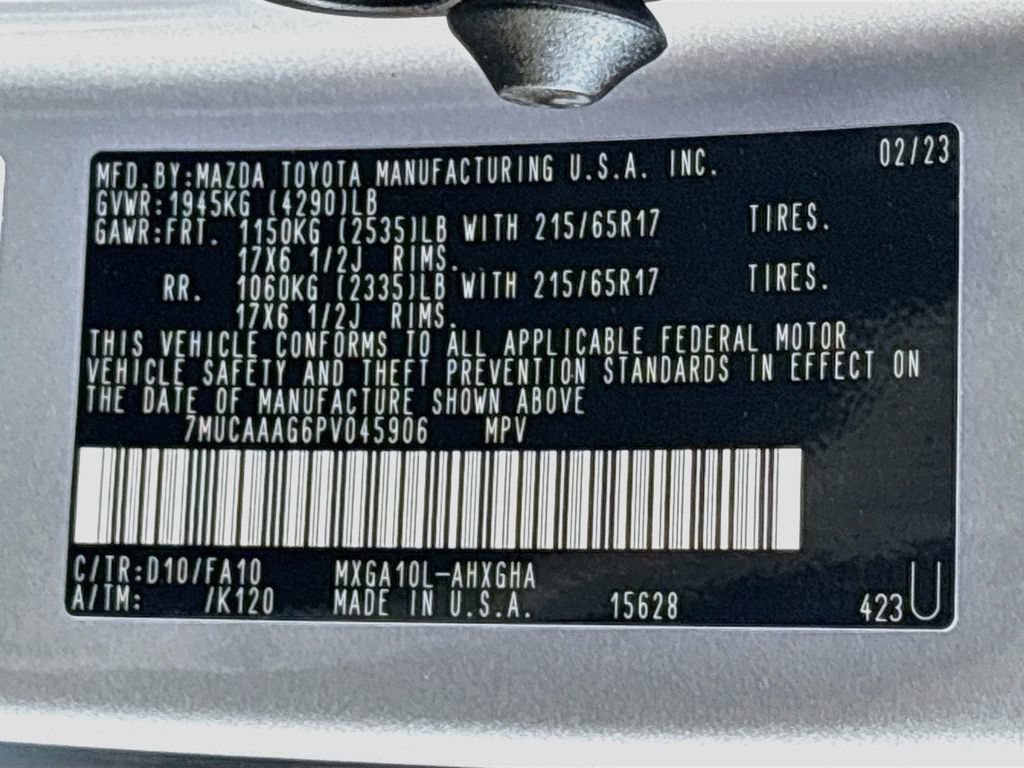 Certified 2023 Toyota Corolla Cross LE w/ Black Badges Package (TMS) FWD image 34