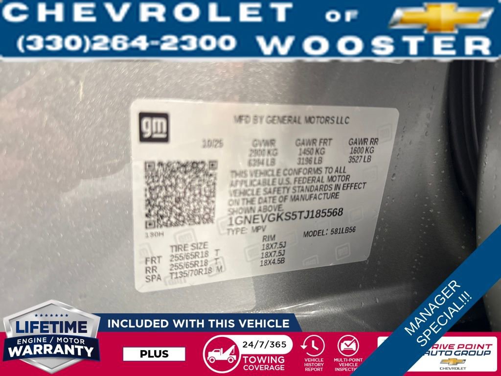 New 2026 Chevrolet Traverse LT w/ Driver Confidence Package image 38