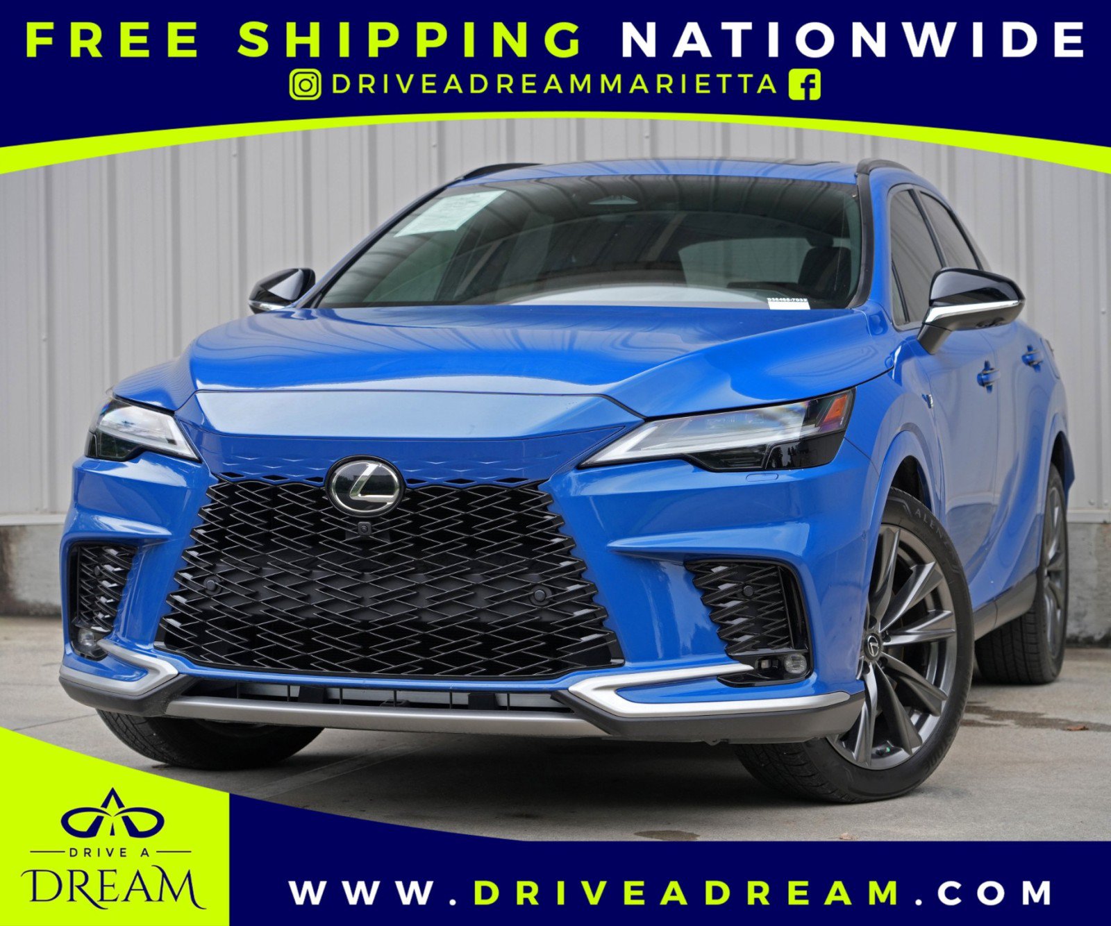 Used 2023 Lexus RX 350 F Sport w/ Cold Area Package AWD/4WD image 1