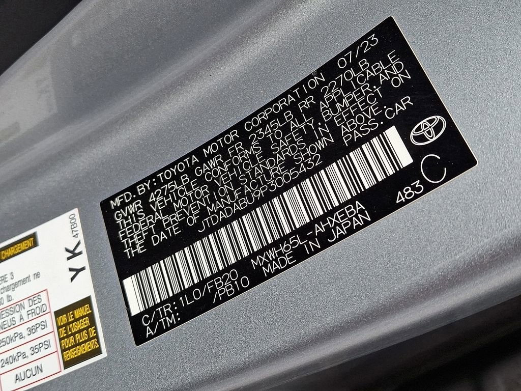 Used 2023 Toyota Prius LE image 27