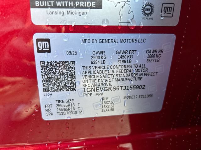 New 2026 Chevrolet Traverse LT w/ Driver Confidence Package AWD/4WD image 33