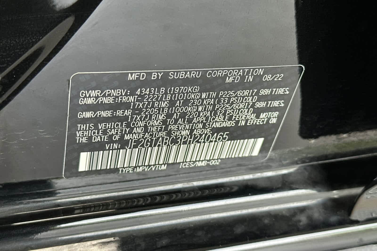 Used 2023 Subaru Crosstrek 2.0i image 31