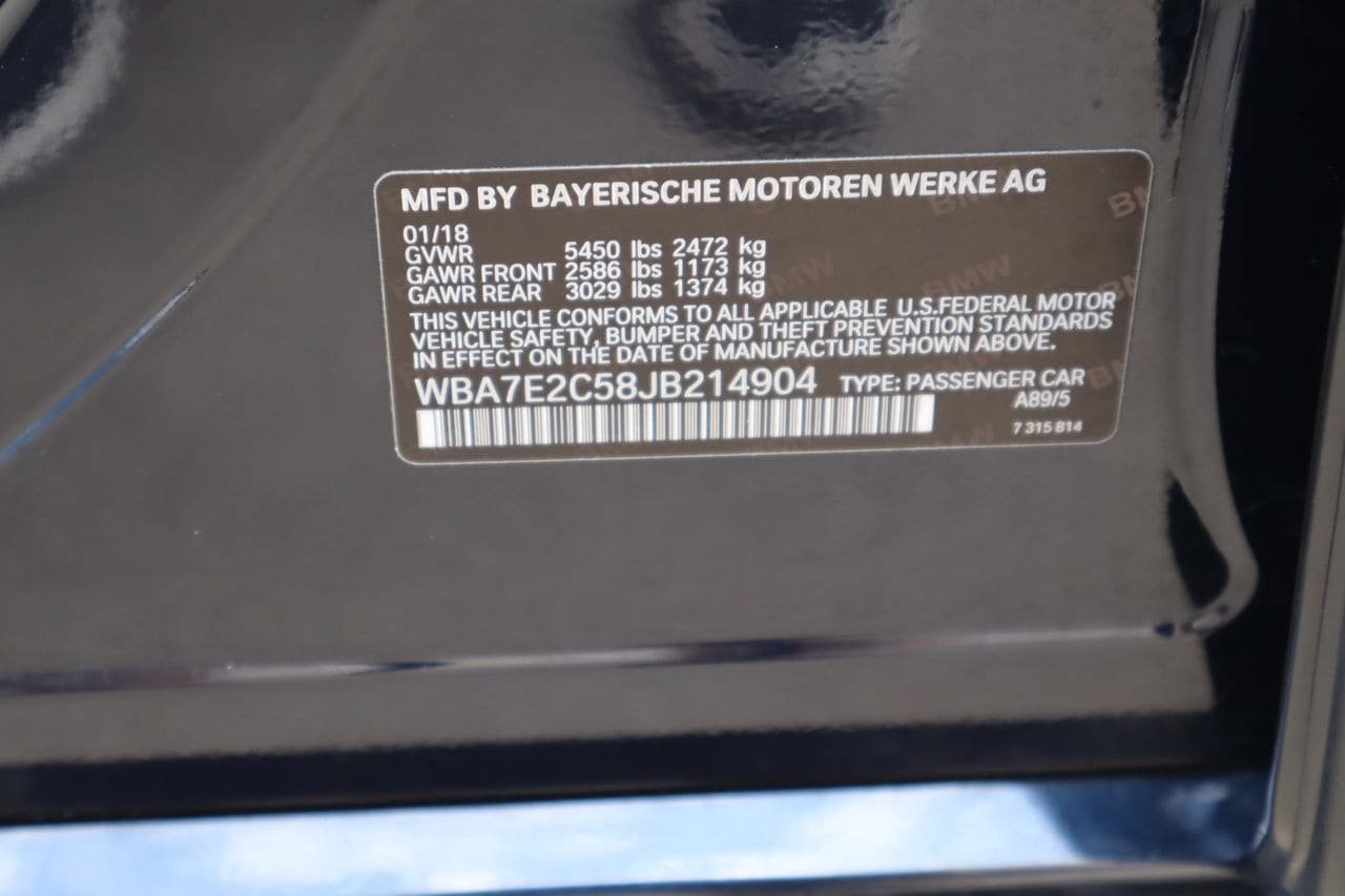Used 2018 BMW 740i RWD image 29