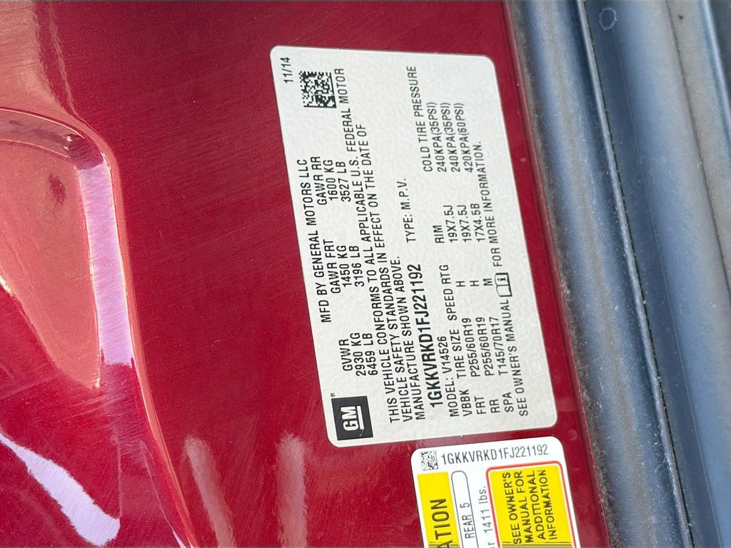 Used 2015 GMC Acadia SLT w/ Open Road Package image 35