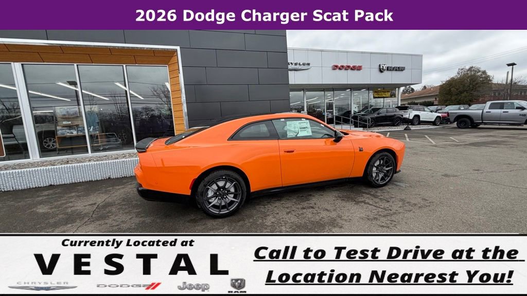 New 2026 Dodge Charger Scat Pack w/ Blacktop Package AWD/4WD image 6