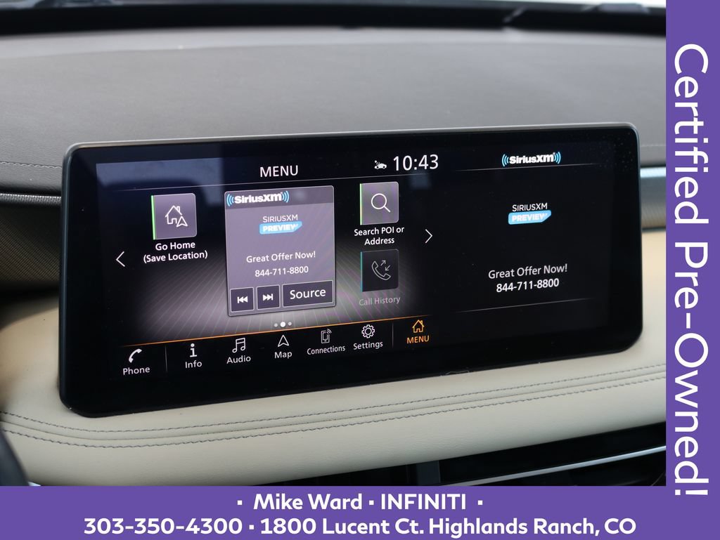 Certified 2023 INFINITI QX60 Luxe w/ Cargo Package AWD/4WD image 10