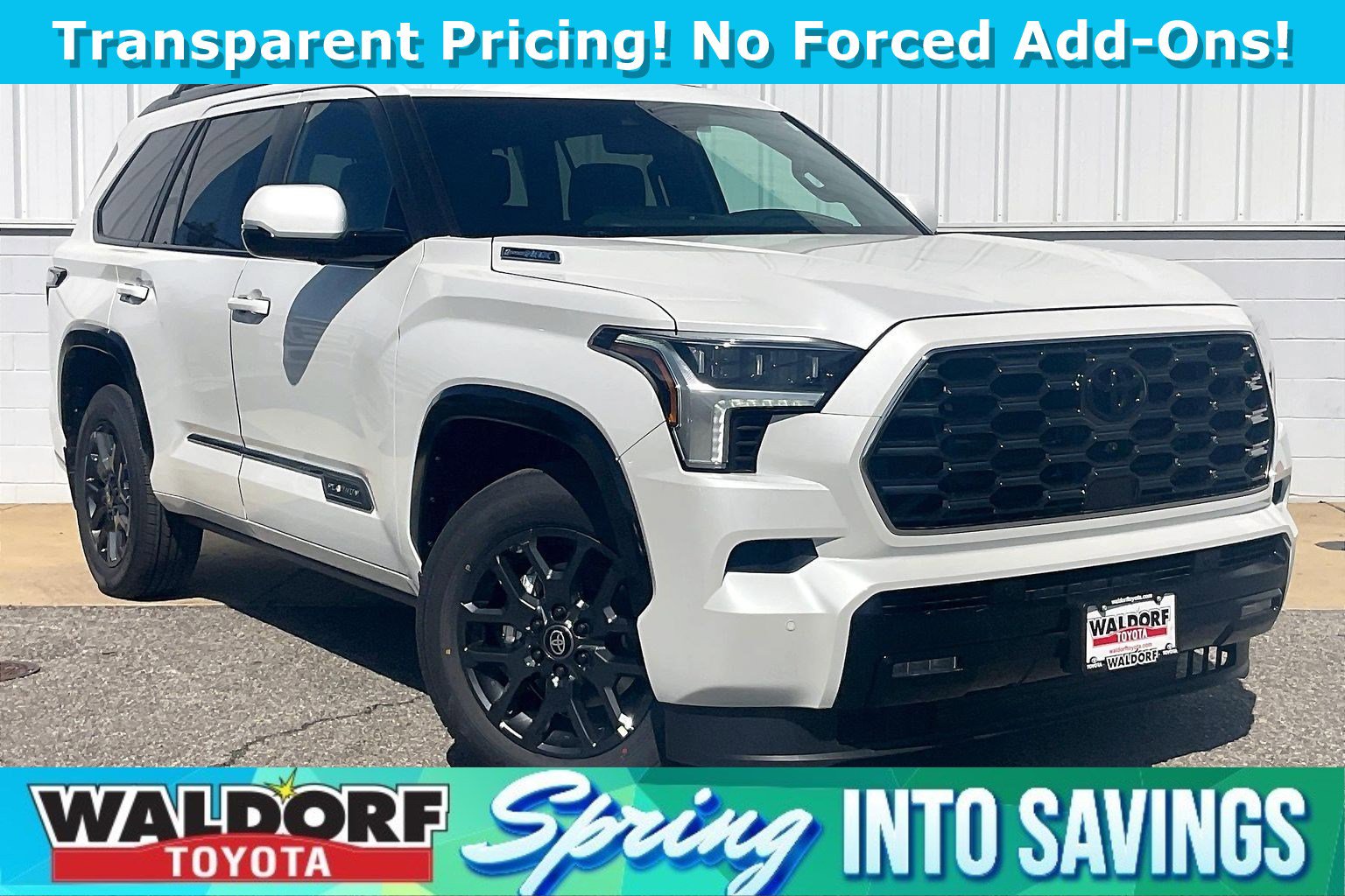 New 2026 Toyota Sequoia Platinum image 1