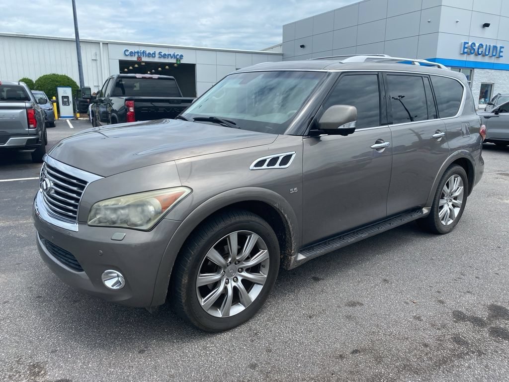 Used 2014 INFINITI QX80 2WD w/ Deluxe Touring Package image 2