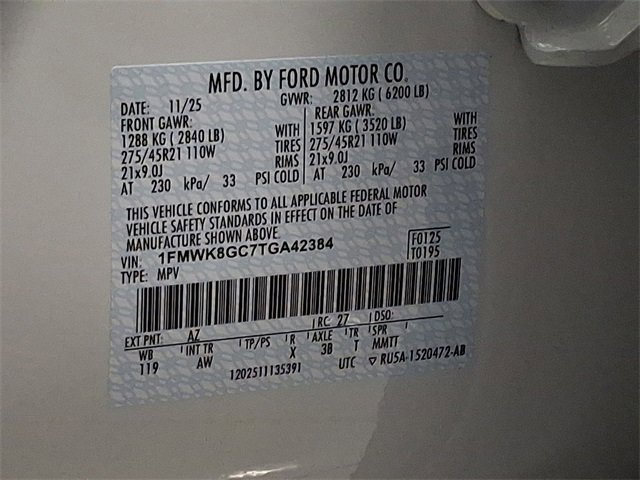 New 2026 Ford Explorer ST w/ Sun And Sound Package image 17