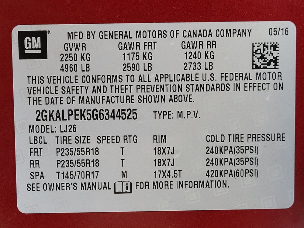 Used 2016 GMC Terrain SLT w/ Driver Alert Package I FWD image 33