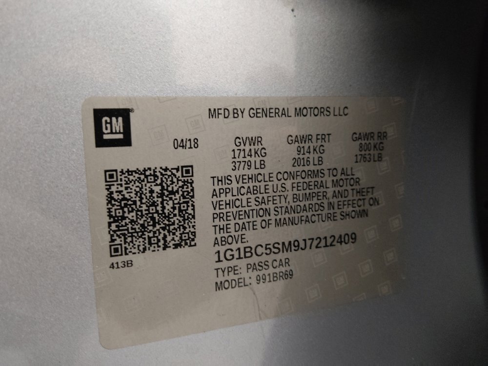 Used 2018 Chevrolet Cruze LS image 33