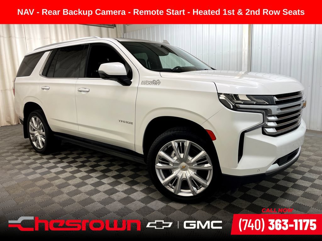 Certified 2021 Chevrolet Tahoe High Country w/ Premium Package