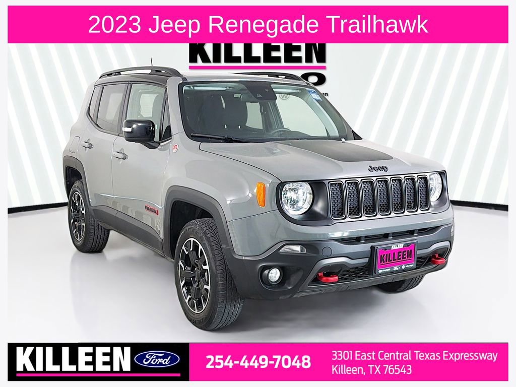 Used 2023 Jeep Renegade Trailhawk w/ Sun/Sound Group