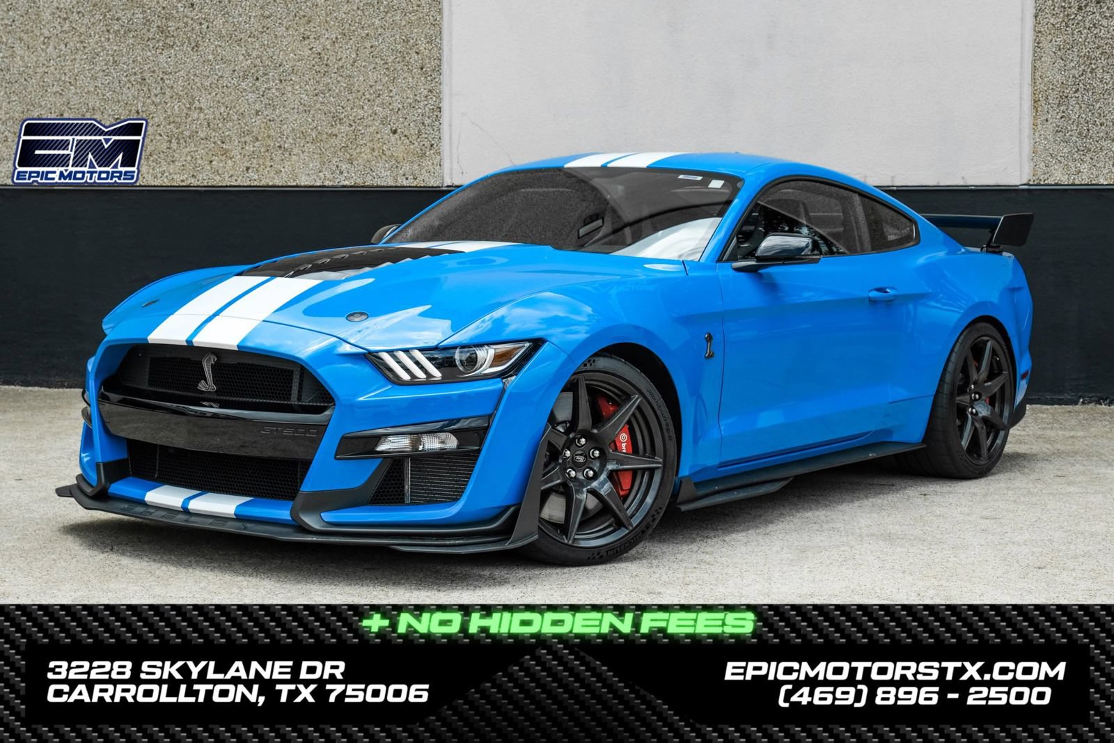 Used 2022 Ford Mustang Shelby GT500 w/ Carbon Fiber Track Pack