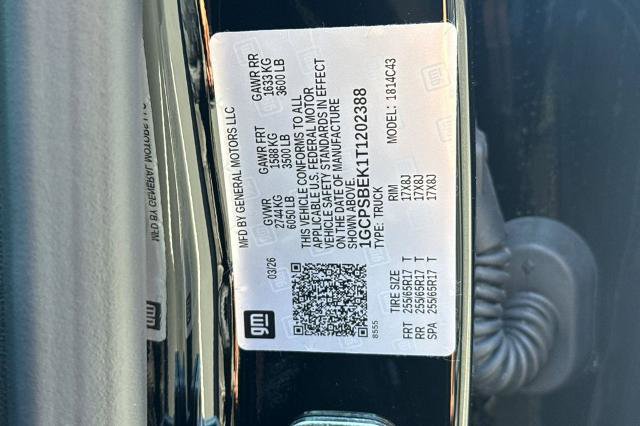 New 2026 Chevrolet Colorado W/T w/ WT Convenience Package II RWD image 24
