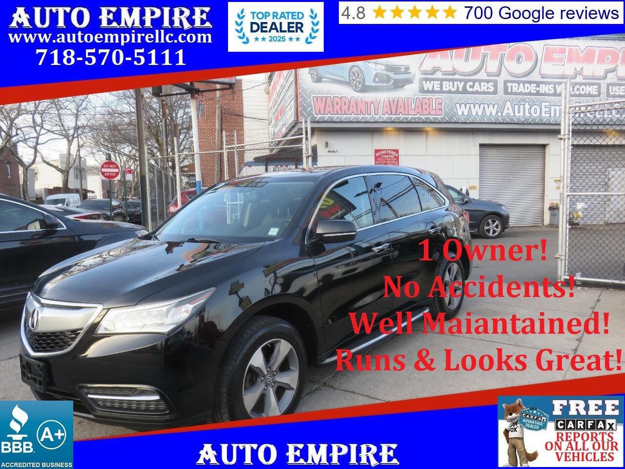 Used 2015 Acura MDX SH-AWD