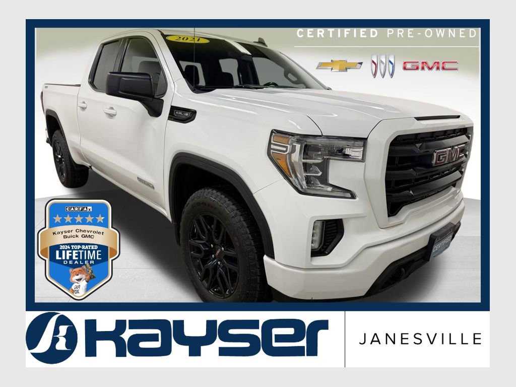 Certified 2021 GMC Sierra 1500 Elevation