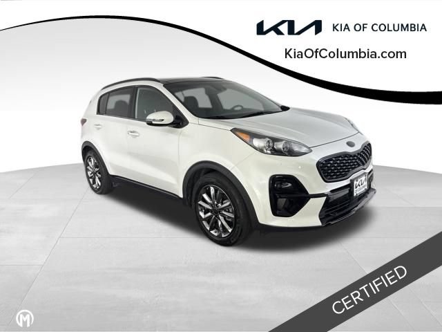 Certified 2022 Kia Sportage Nightfall Edition w/ Nightfall Fwd Premium Package image 1