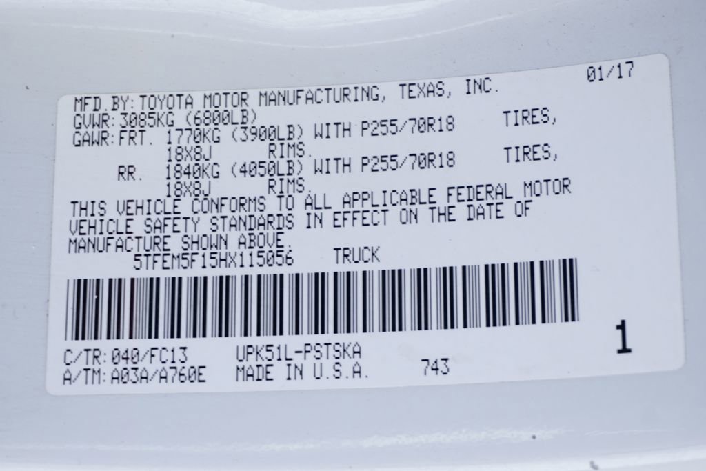 Used 2017 Toyota Tundra SR5 w/ SR5 Upgrade Package image 47