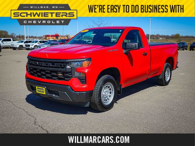 Used 2023 Chevrolet Silverado 1500 W/T RWD image 1