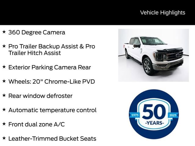 Certified 2023 Ford F150 Lariat w/ Equipment Group 502A High AWD/4WD image 16