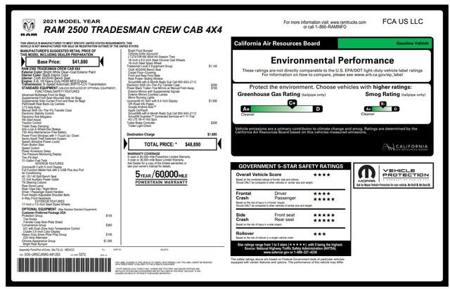 Used 2021 RAM 2500 Tradesman image 5