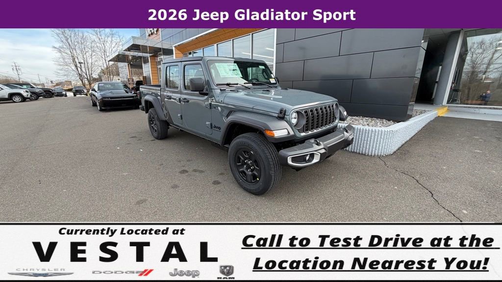 New 2026 Jeep Gladiator Sport AWD/4WD image 1