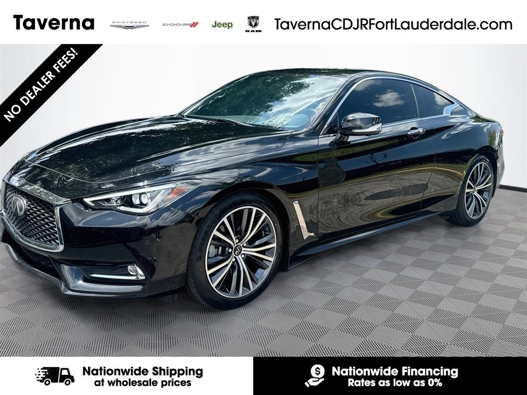 Used 2022 INFINITI Q60 3.0t Luxe w/ Cargo Package