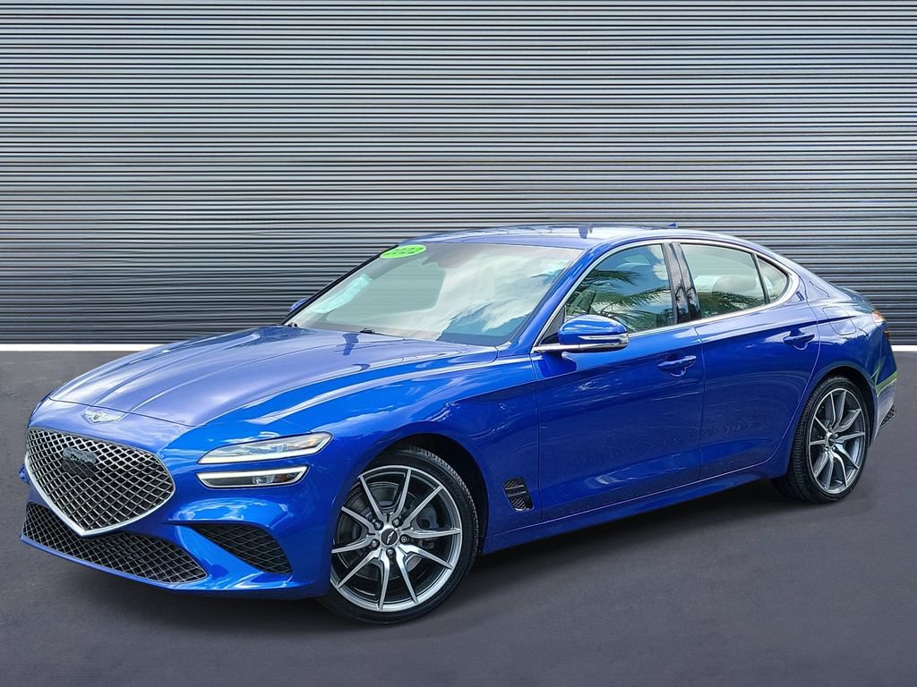Used 2022 Genesis G70 3.3T RWD image 1