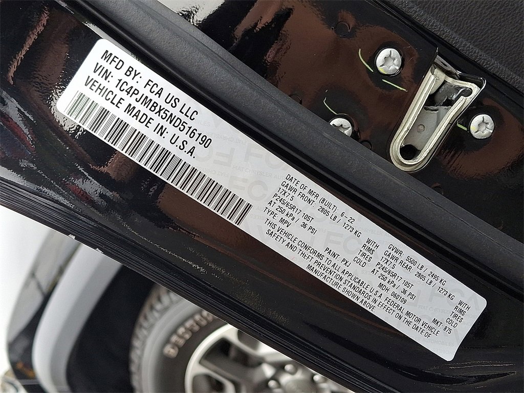 Used 2022 Jeep Cherokee Trailhawk w/ Sun, Sound & Nav Group image 27