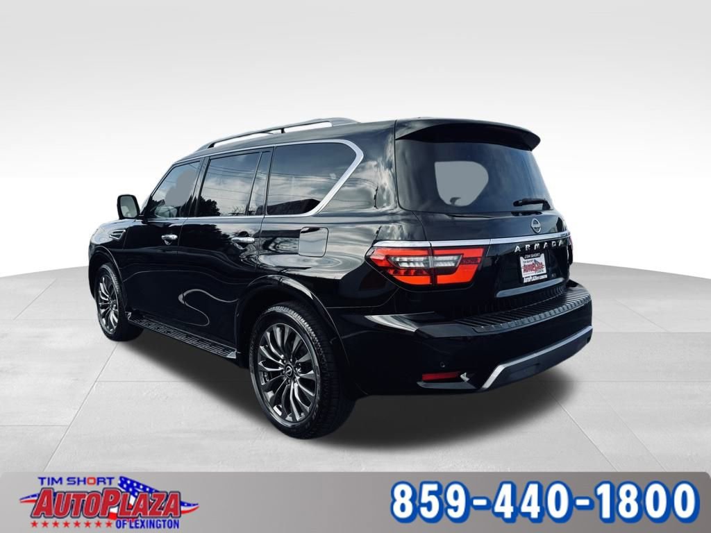 Used 2024 Nissan Armada Platinum w/ Captain's Chairs Package image 2