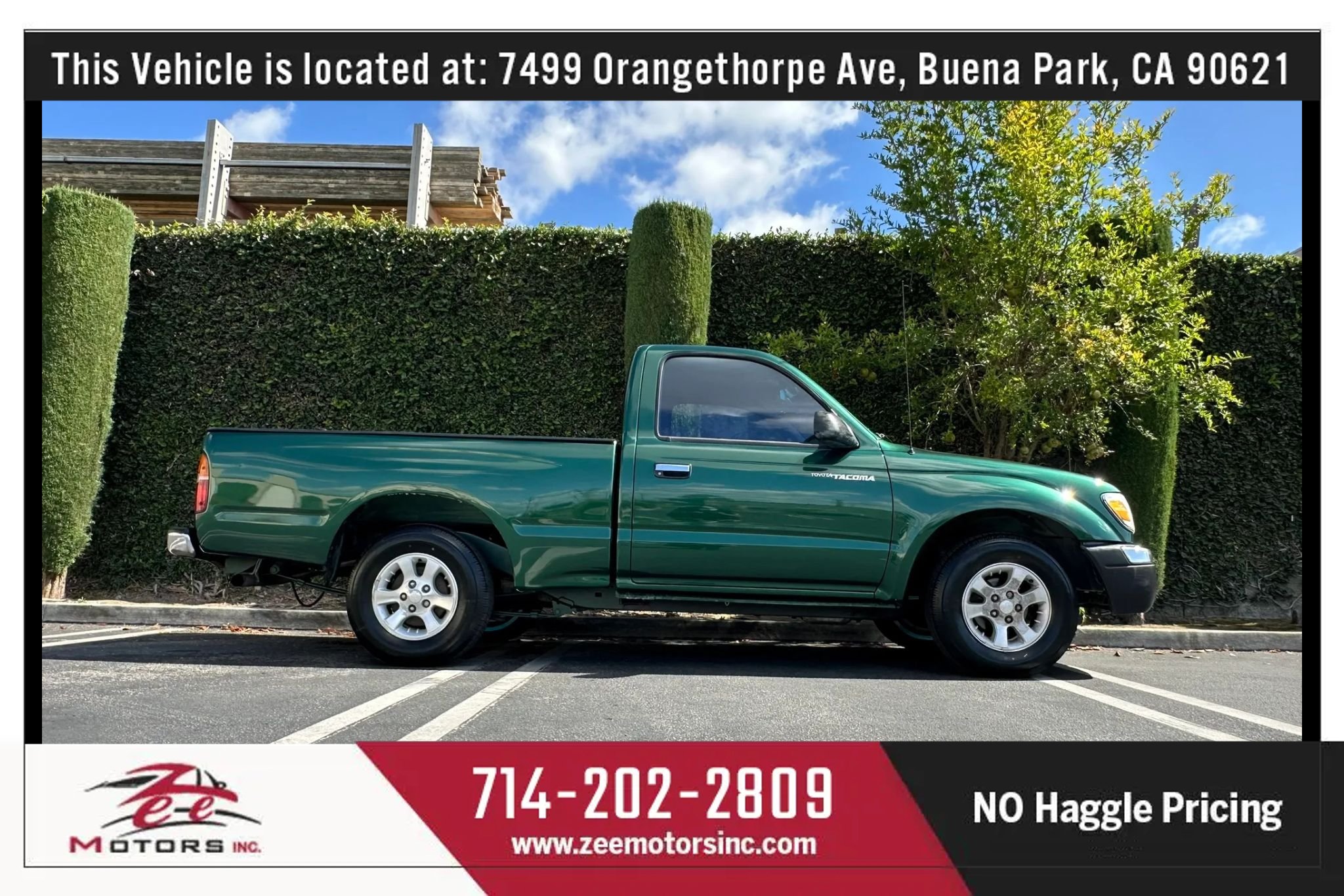 Used 2000 Toyota Tacoma 2WD Regular Cab image 6