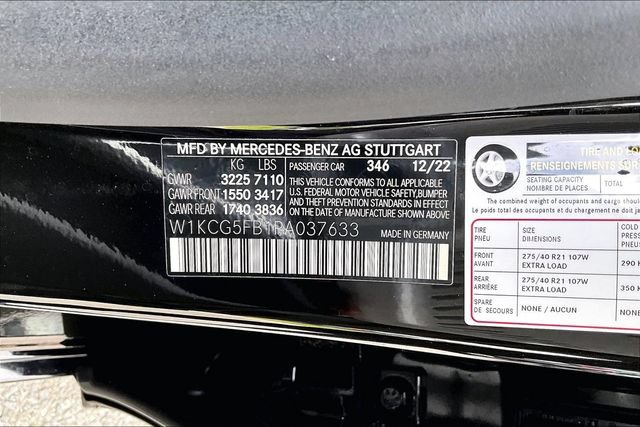Certified 2023 Mercedes-Benz EQS AMG 4MATIC image 28
