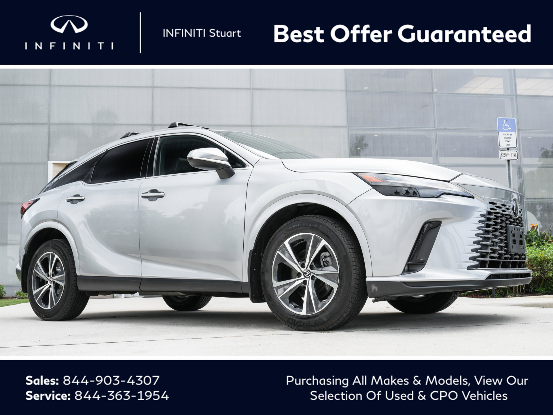 Used 2023 Lexus RX 350 Premium w/ Accessory Package