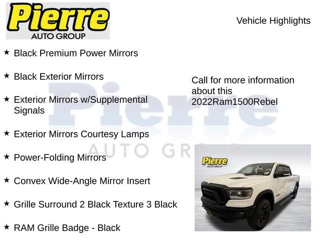 Used 2022 RAM 1500 Rebel w/ Rebel Level 2 Equipment Group AWD/4WD image 22