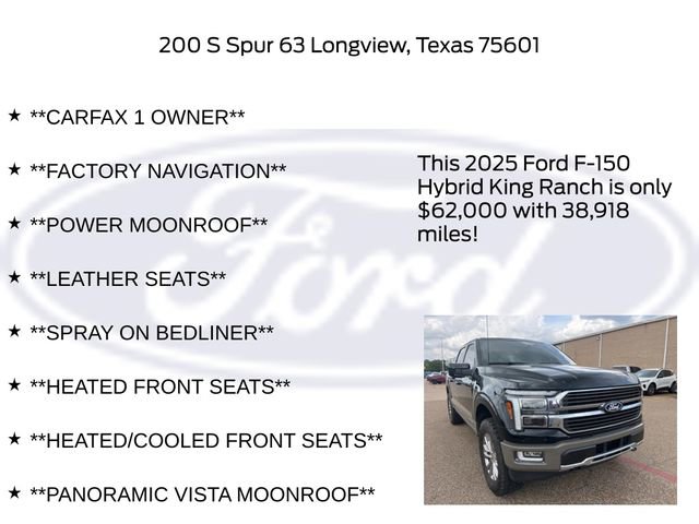 Used 2025 Ford F150 King Ranch w/ FX4 Off-Road Package image 10