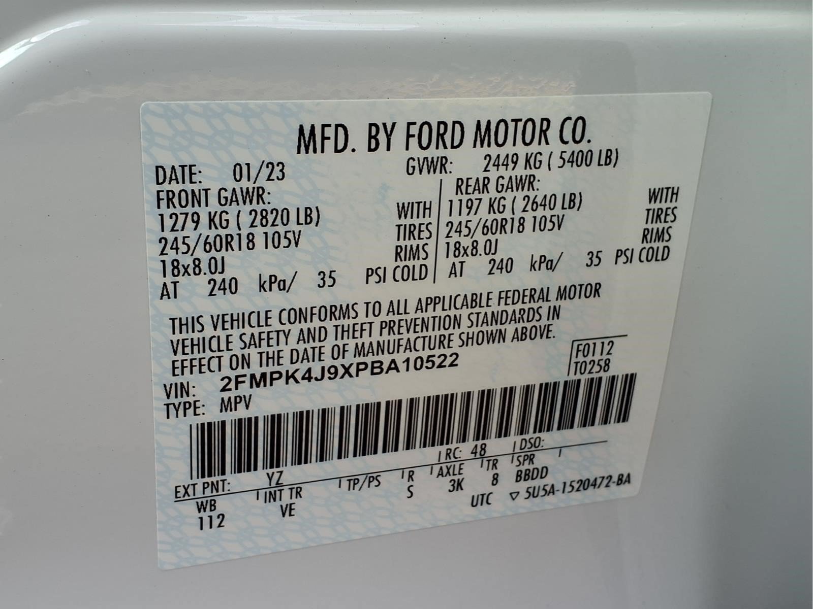 Used 2023 Ford Edge SEL w/ Convenience Package AWD/4WD image 23