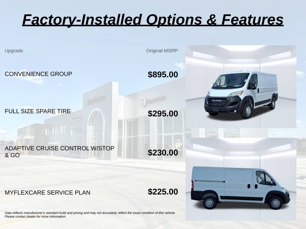 New 2026 RAM ProMaster 1500 w/ Convenience Group FWD image 7