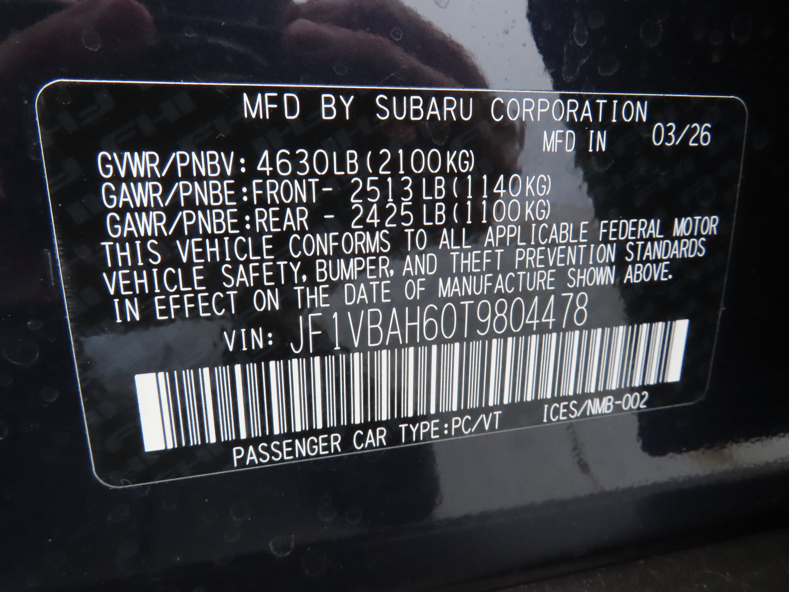 New 2026 Subaru WRX Premium w/ WRX Electronics Package AWD/4WD image 25