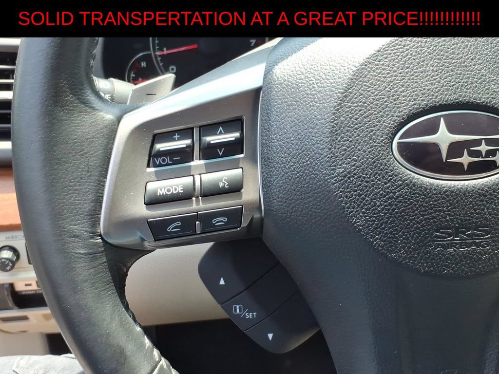 Used 2013 Subaru Outback 3.6R Limited w/ Moonroof Pkg AWD/4WD image 17