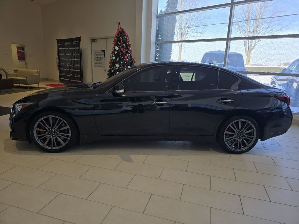 Used 2023 INFINITI Q50 Red Sport 400 w/ Black Opal Edition image 15