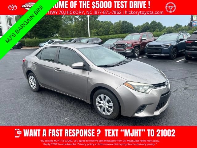 Used 2015 Toyota Corolla LE