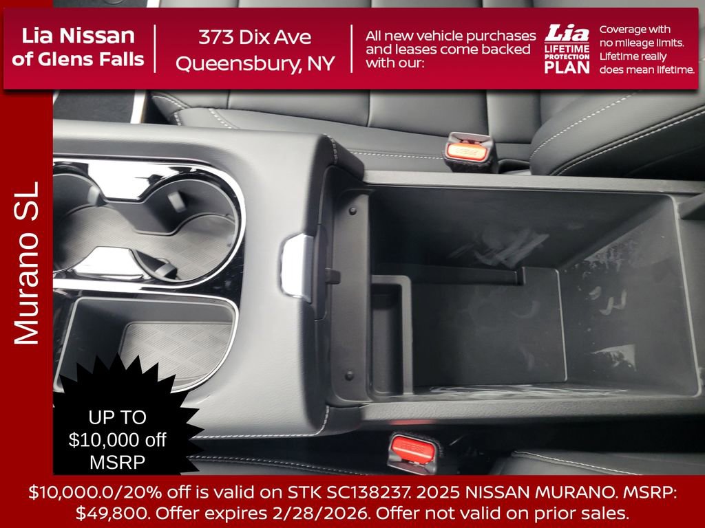 New 2025 Nissan Murano SL w/ Cargo Package image 27