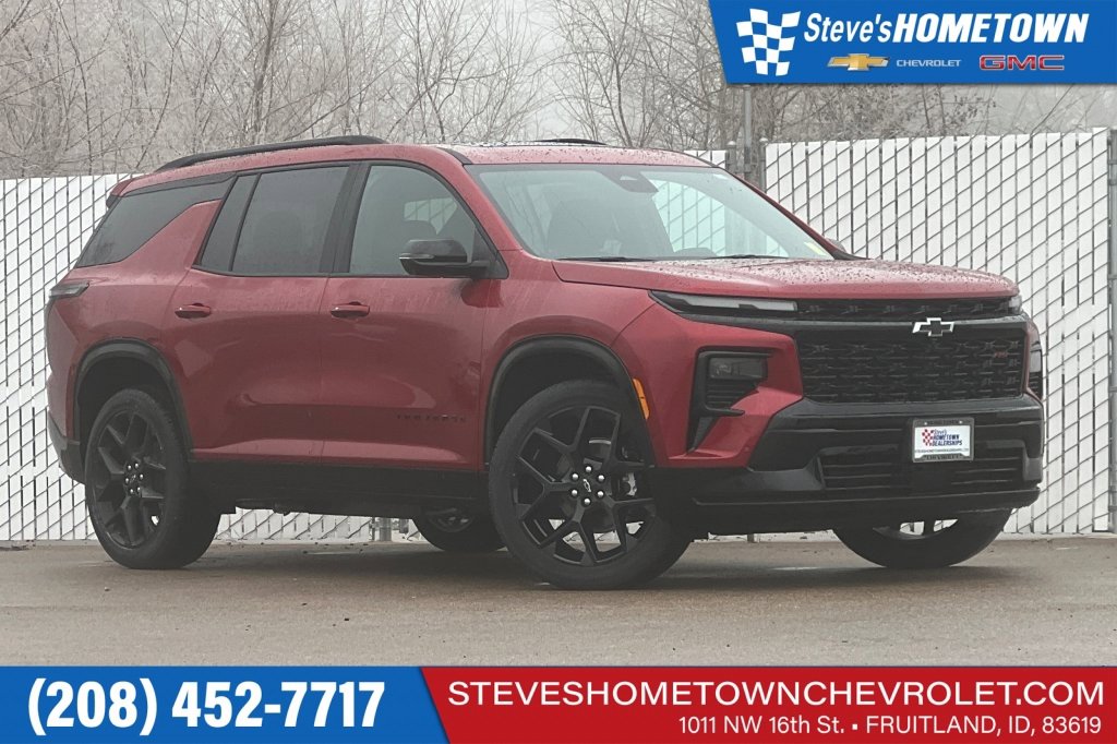 New 2026 Chevrolet Traverse RS