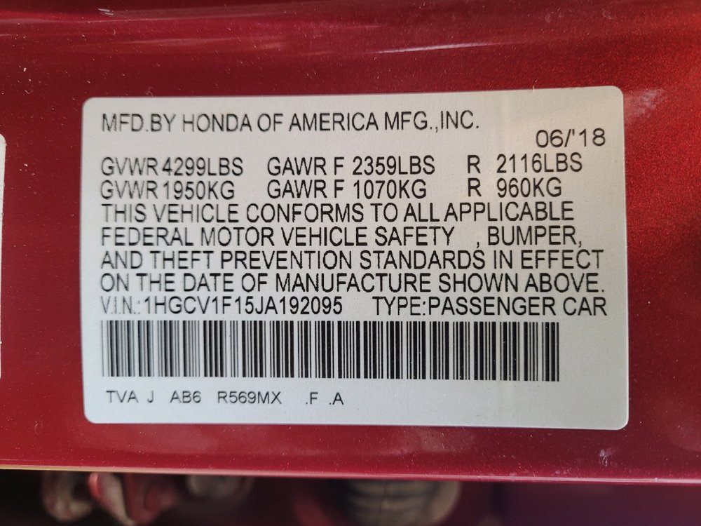 Used 2018 Honda Accord LX image 33