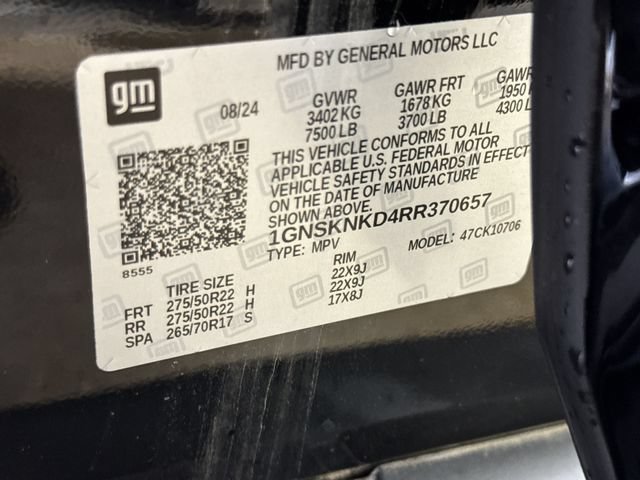 Certified 2024 Chevrolet Tahoe LT w/ LT Signature Package AWD/4WD image 35