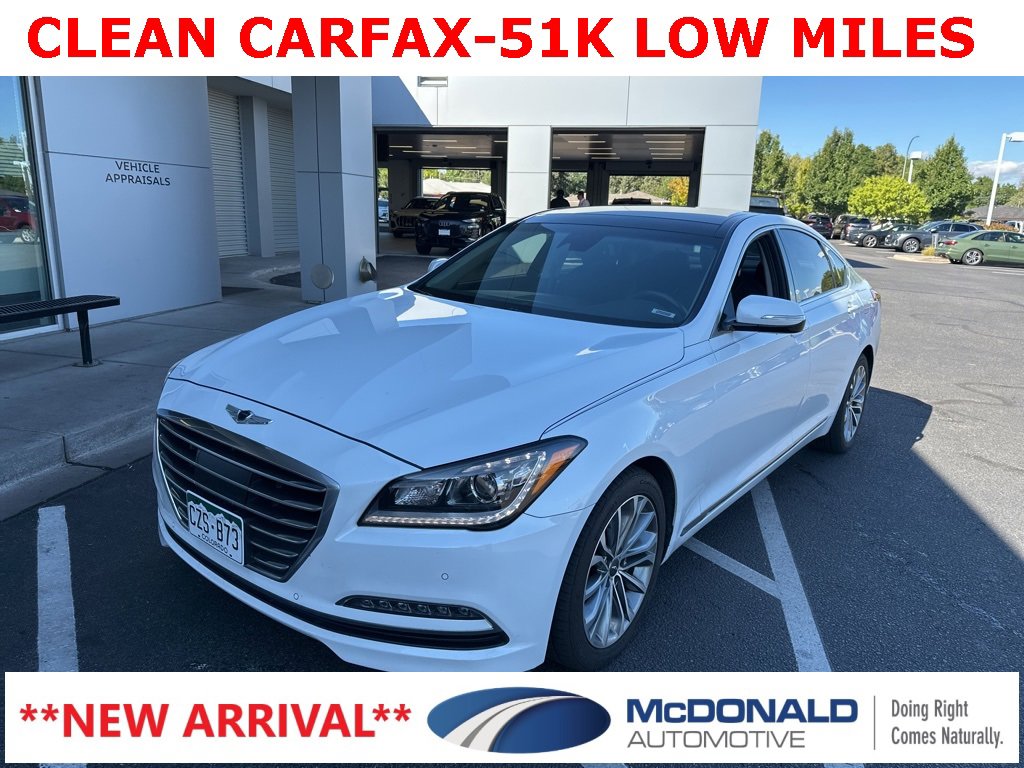 Used 2017 Genesis G80 3.8 w/ Option Group 02