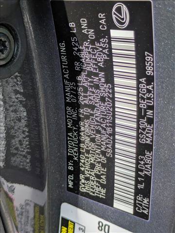 Used 2025 Lexus ES 350 w/ Premium Package FWD image 16